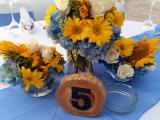 Sun flower centerpiece